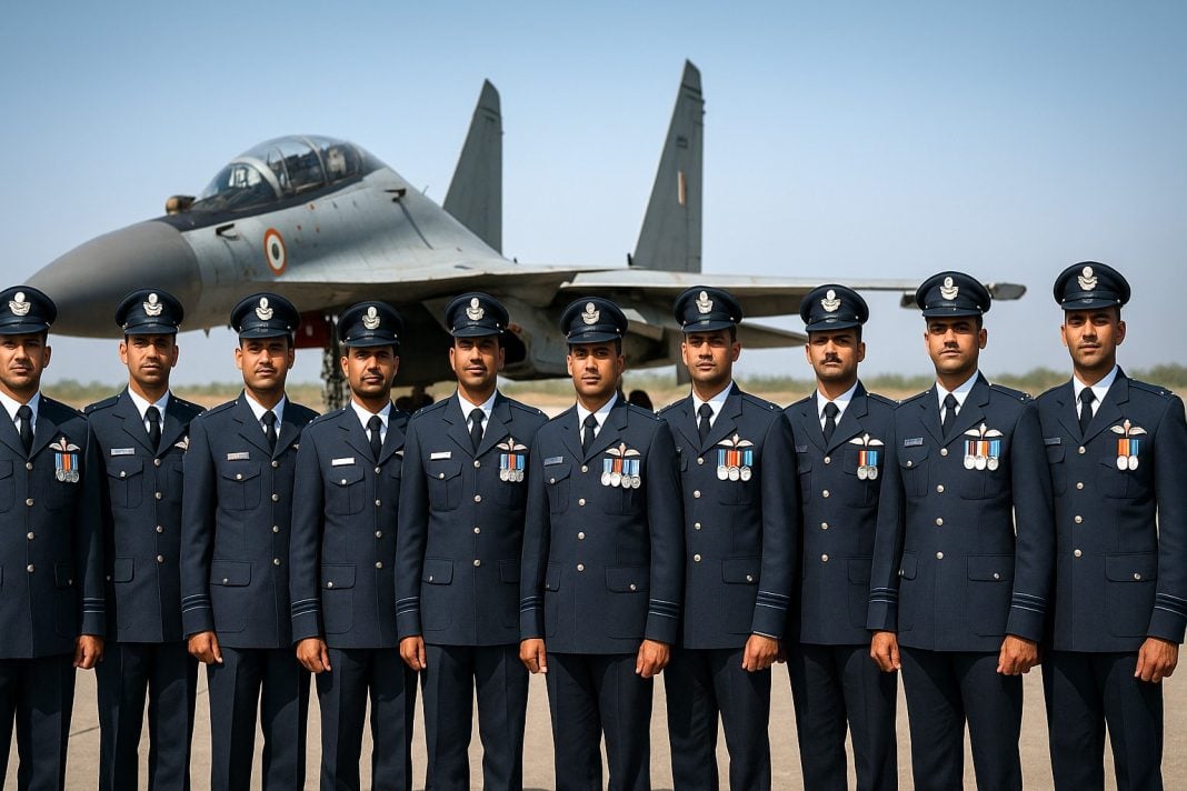 9 Indian Air Force Fighter Pilots