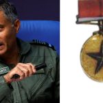 Air Marshal AK Bharti and Sarvottam Yudh Seva Medal