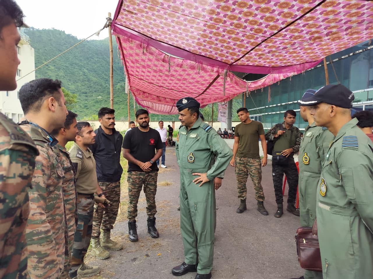 Air Marshal Manikantan Reviews HADE Operations