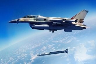 Air to Surface Missile Getting Released