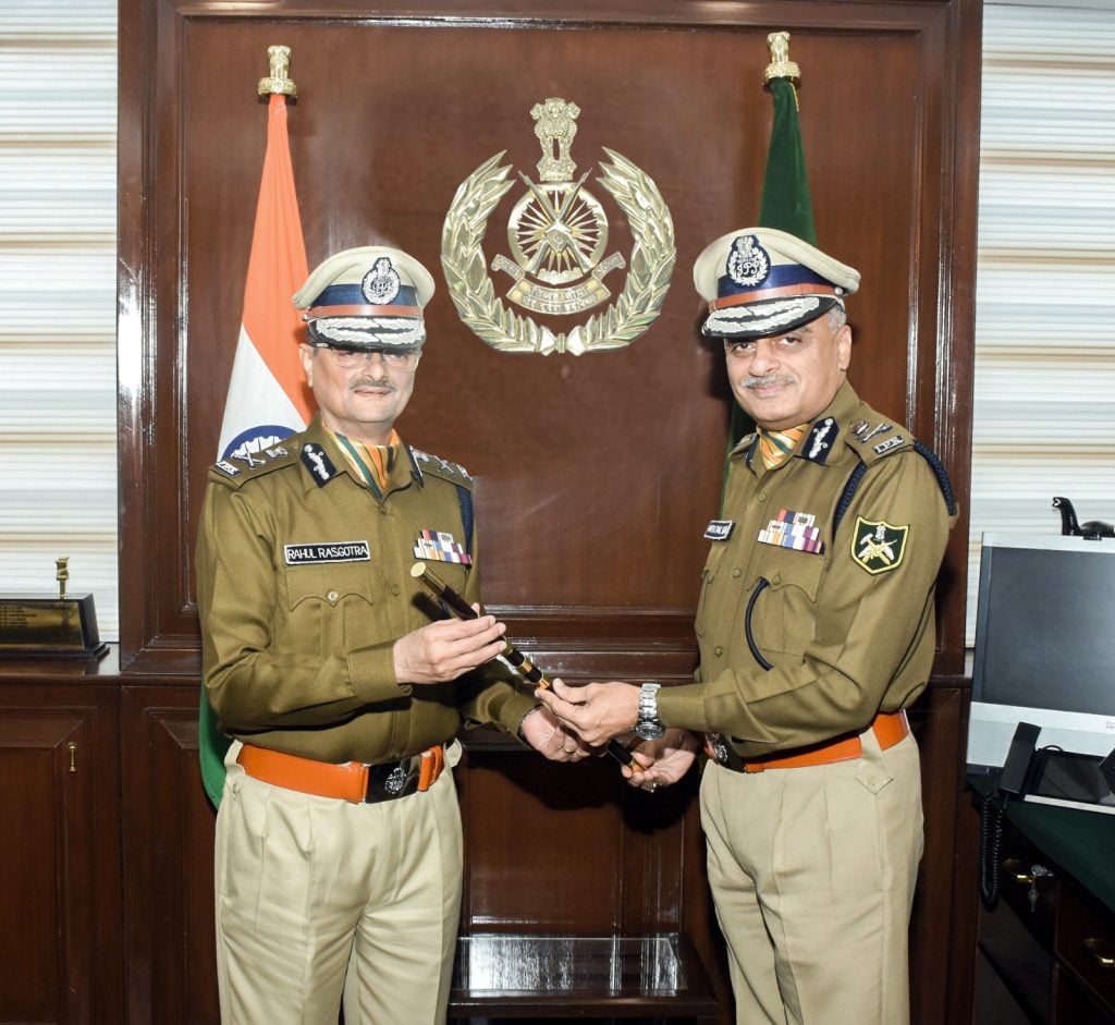 Anish Dayal Singh Handing Over Baton