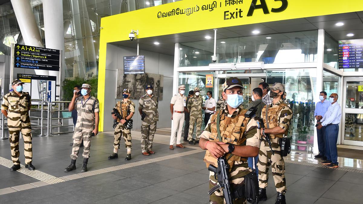 CISF Officers at Airport