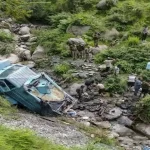 CRPF Bus Falls