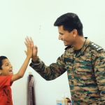Captain Saurabh with Akshit