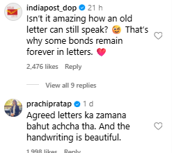 Comment of India Post
