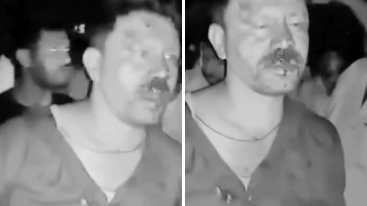 Drunk Officer Got Beaten for Rash Driving