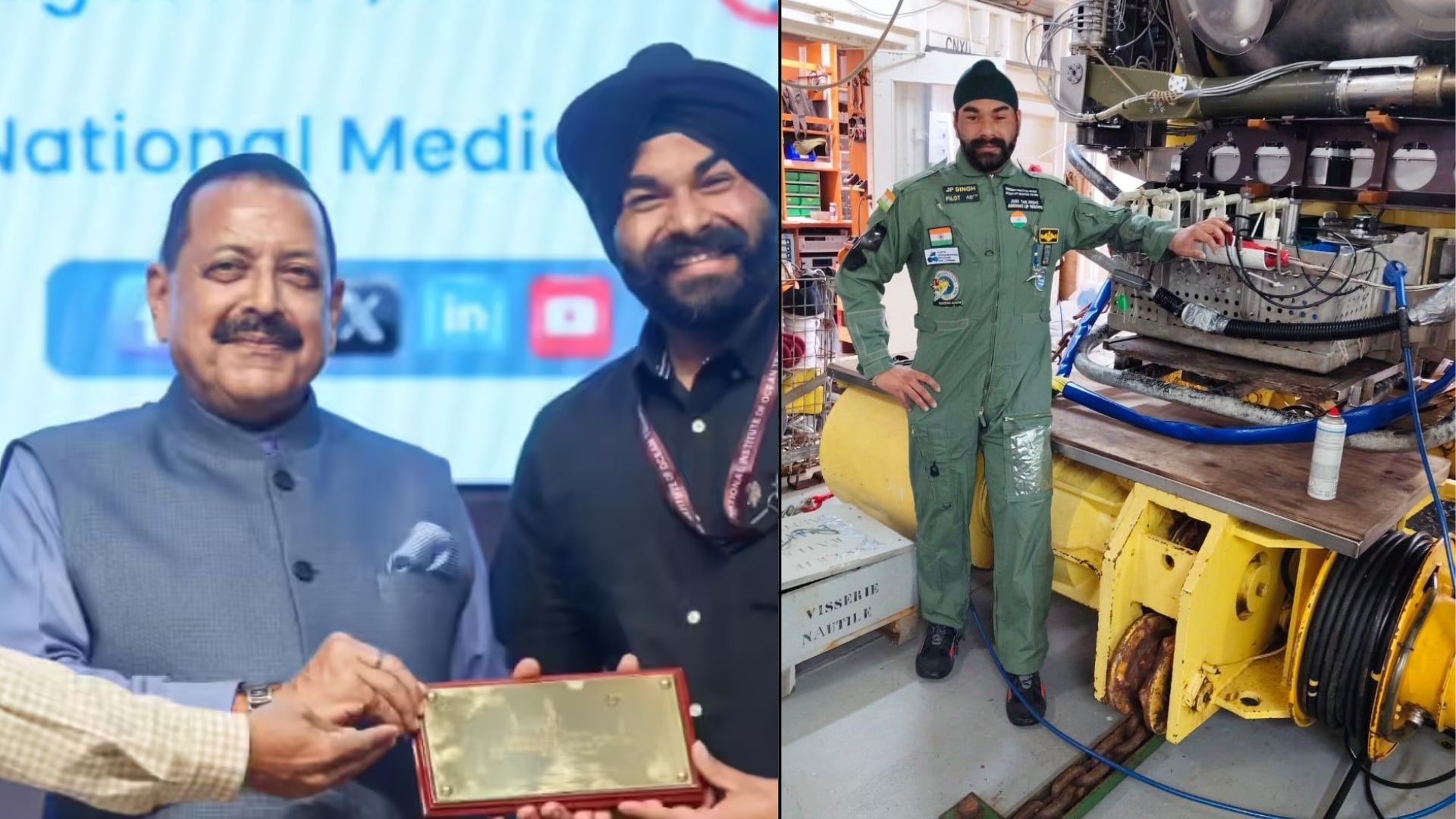 Former Indian Navy Commander Jatinder Pal Singh Achieves Indias First 5000m Deep Ocean Dive