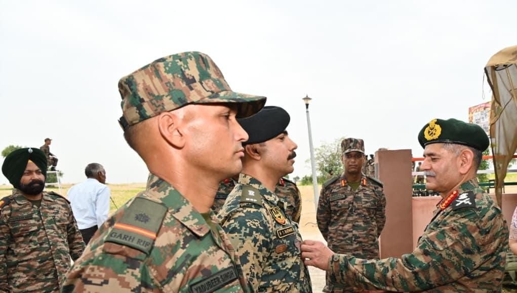 General Upendra Dwivedi Commends Soldiers