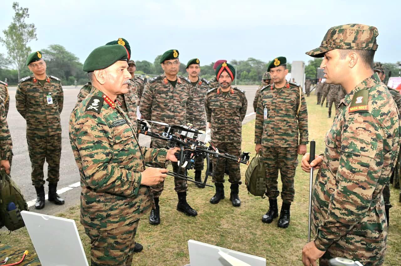 General Upendra Dwivedi Visits Bathinda Military Station