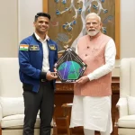 Group Captain Shubhanshu Shukla and PM Modi