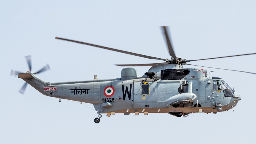 Indian Navy Helicopter