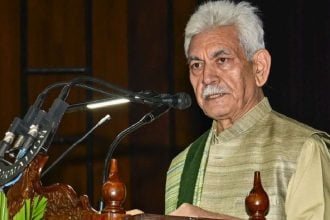 LG Manoj Sinha