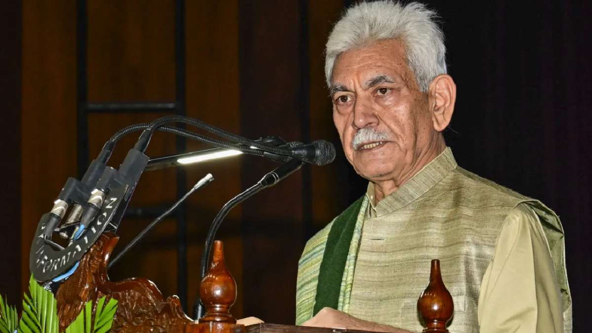 LG Manoj Sinha
