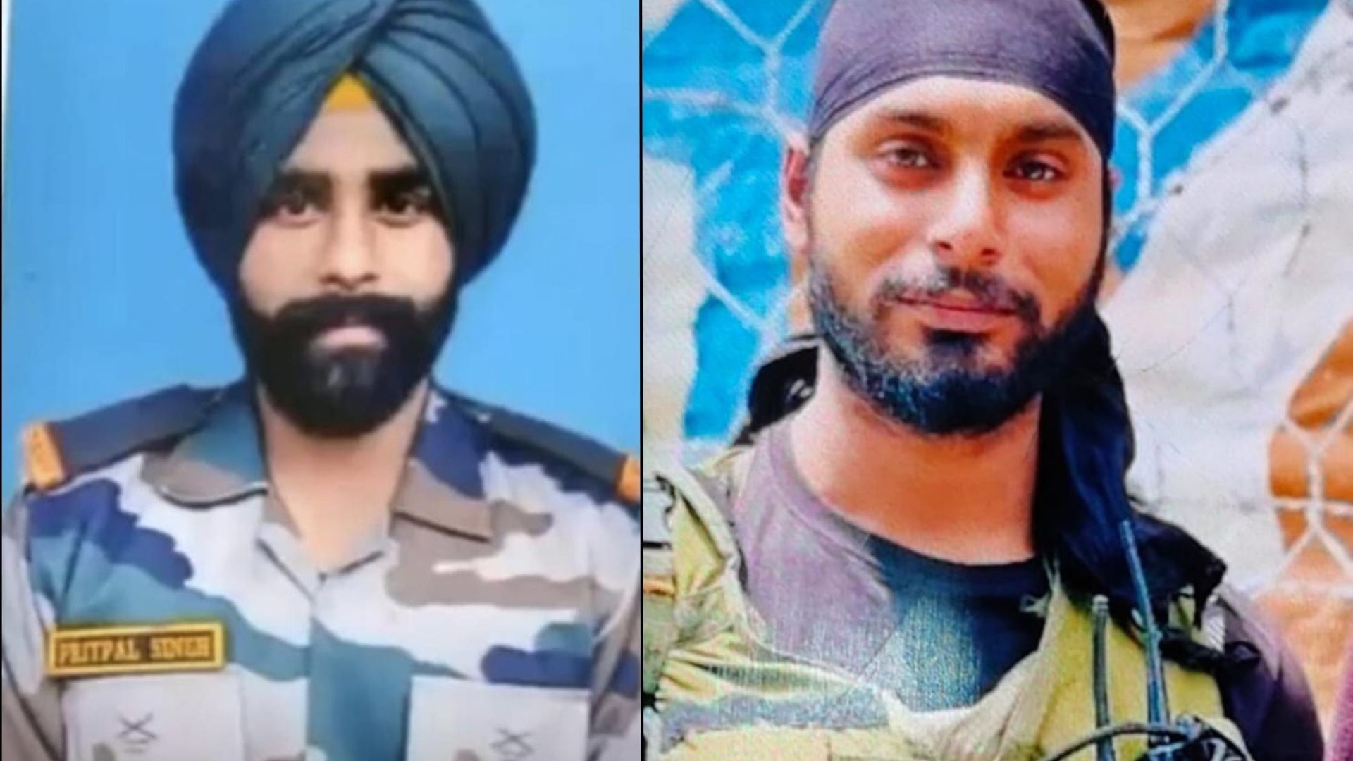 Lance Naik Pritpal Singh and Sepoy Harminder Singh