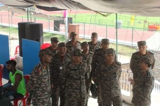Lt Gen Ajay Chandpuria with Other Officers