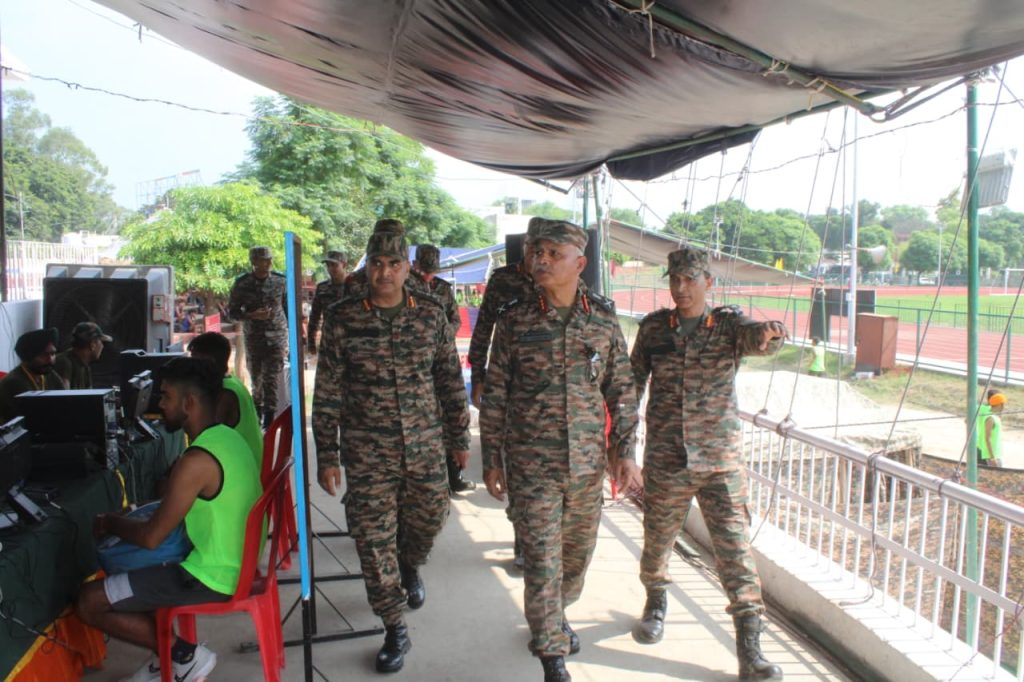 Lt Gen Chandpuria at Ferozepur