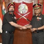 Lt Gen DS Kushwah and Lt Gen Pawan Chadha