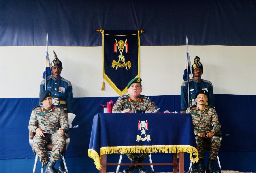 Lt Gen Dhiraj Seth Delivering Lecture