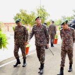 Lt Gen Dhiraj Seth Visiting Black Mace Brigade