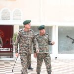 Lt Gen Dhiraj Seth at Jodhpur Military Station