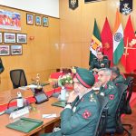 Lt Gen Dhiraj Seth at Madras Regimental Center
