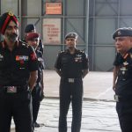 Lt Gen Harbiner Singh Vandra Visits Strike Hawks and Thunder Strikers