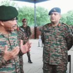 Lt Gen Katiyar Interacting with Officers 1