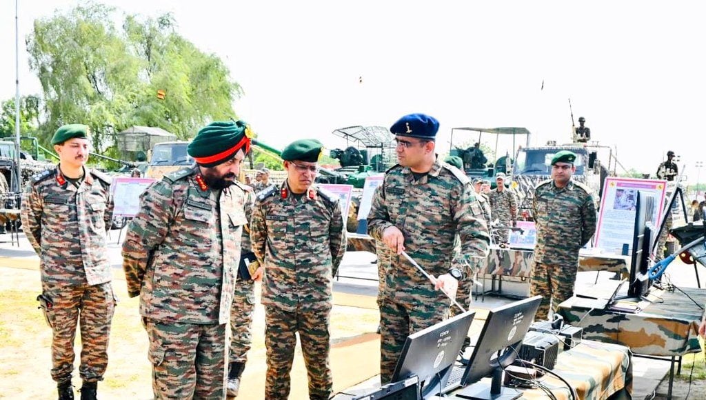 Lt Gen Manjinder Singh at Black Charger Brigade