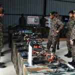 Lt Gen Manoj Kumar Katiyar oversees review of Black Arrow and Fleur De Lis Brigades