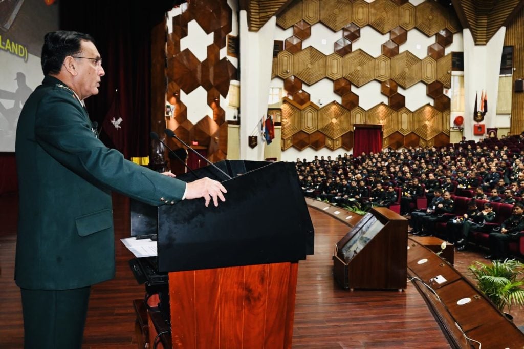 Lt Gen Seth at DSSC Wellington