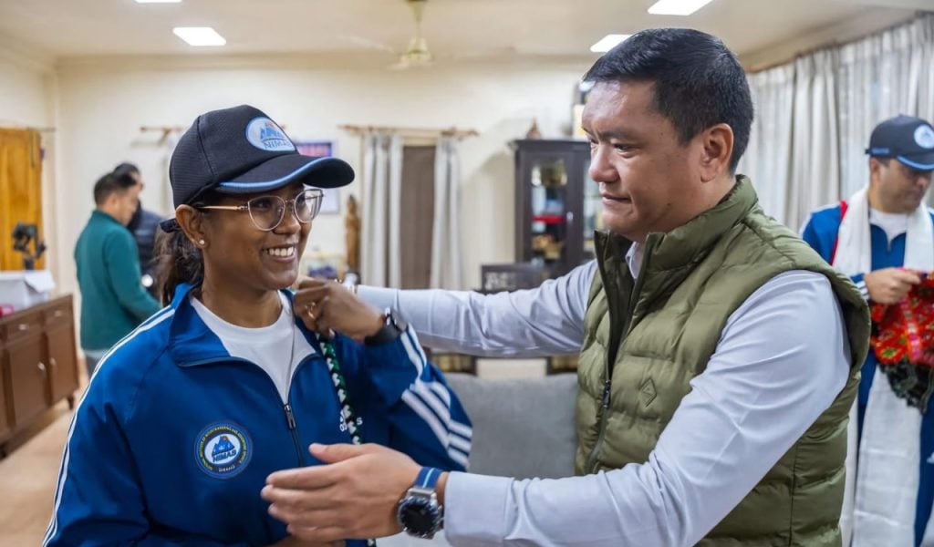 Major Vasupalli Getting Congratulate