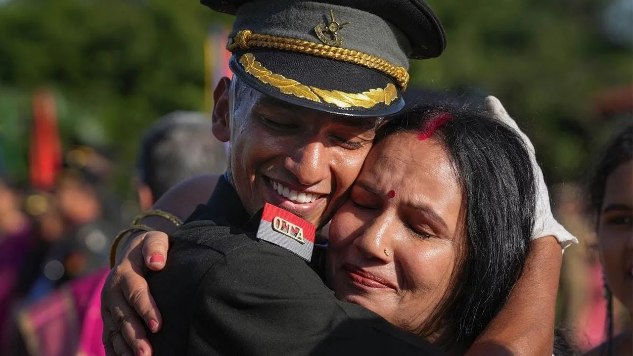 OTA Chennai Cadet with Mother