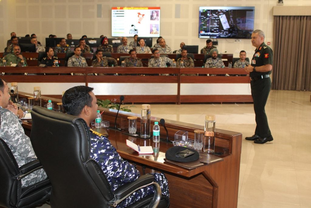 Officers Attending the Course