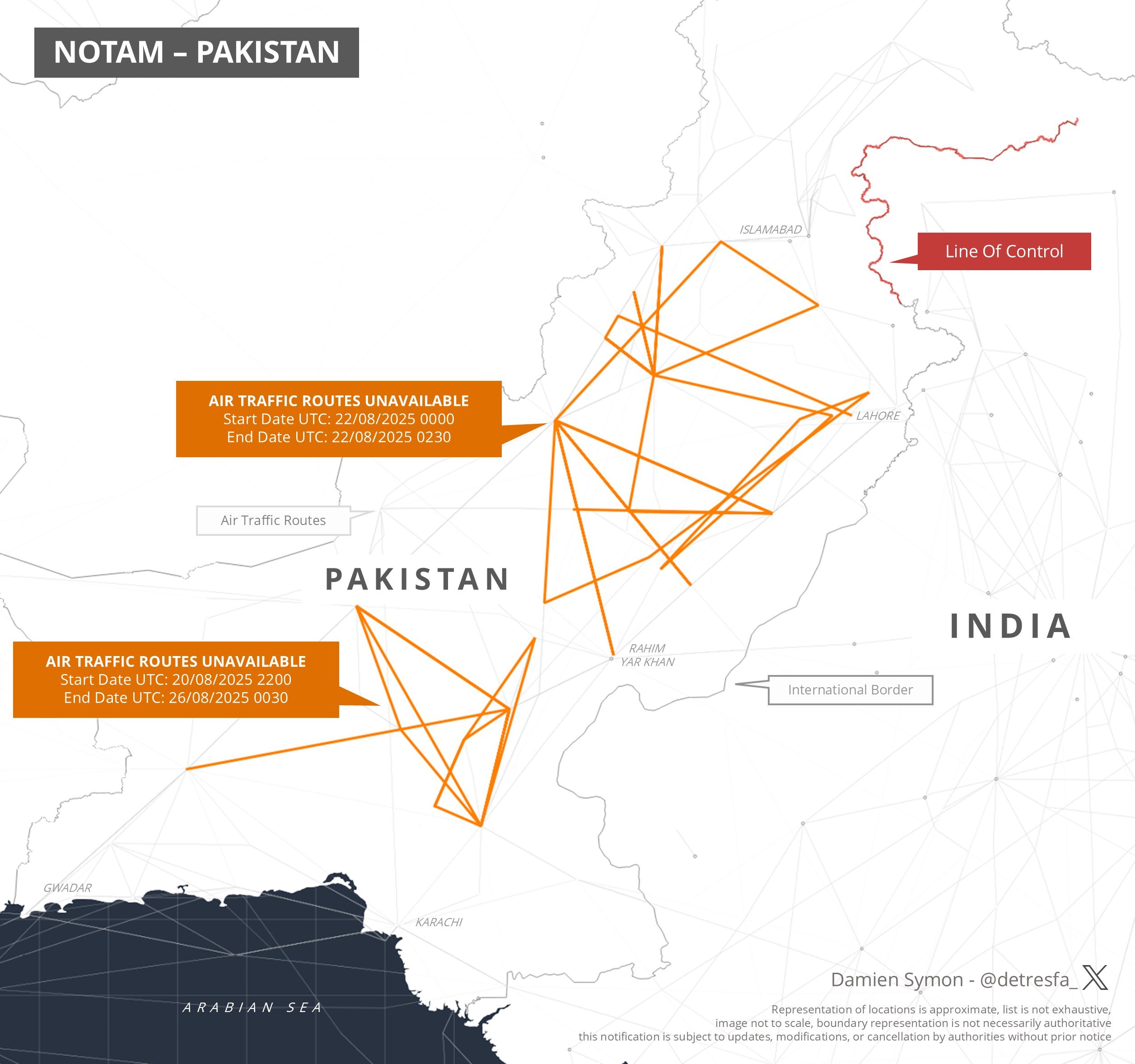 Pakistan NOTAM