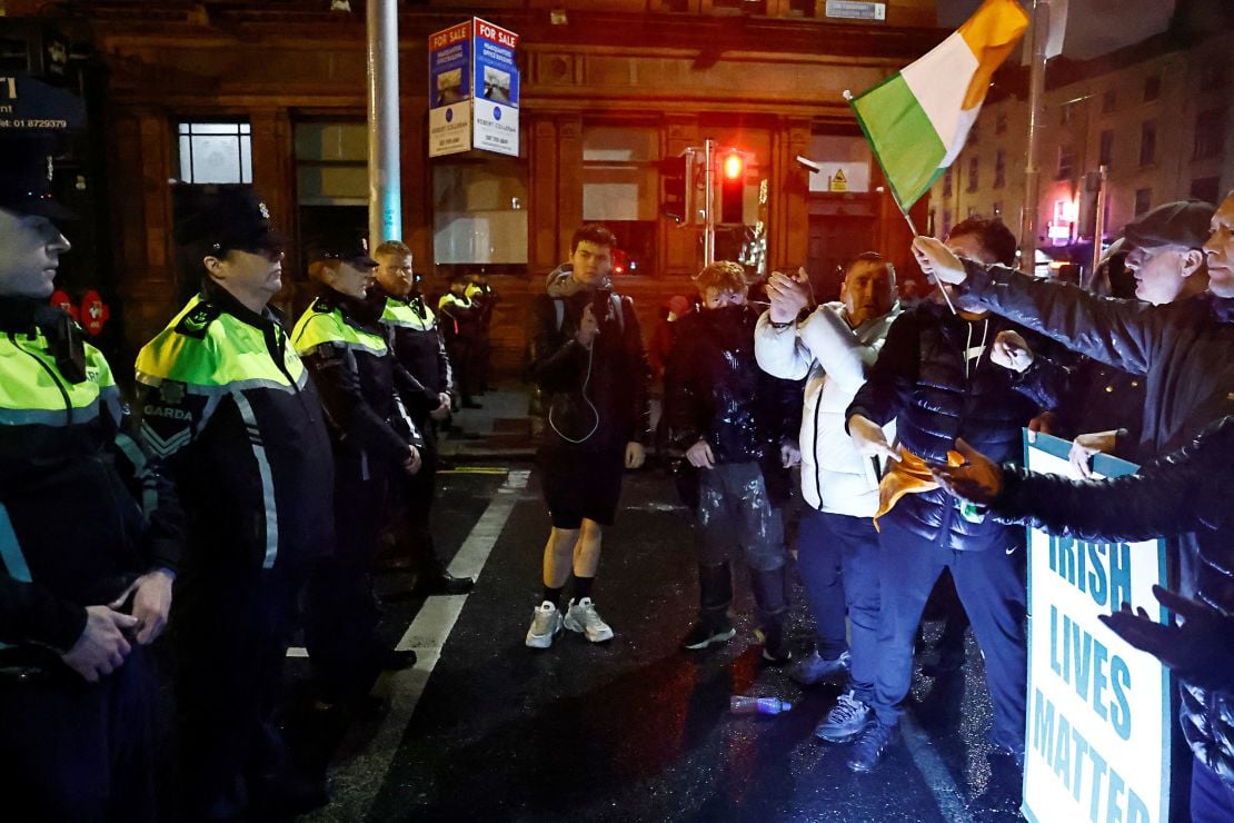 Police Looking after Crowd