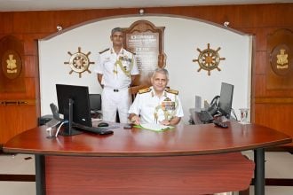 Rear Admiral Taking Over From Rear Admiral KM Ramakrishnan as FOK