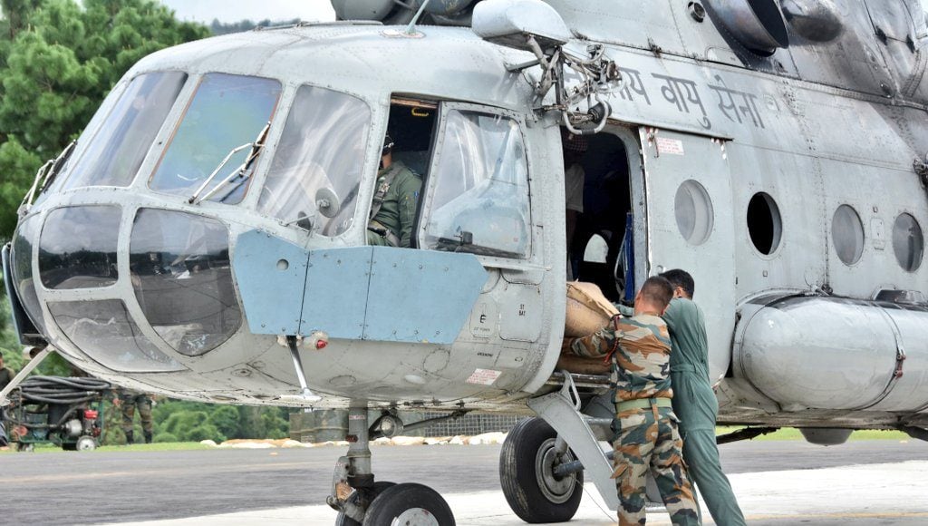 Soldiers Participating in Op Sahyog