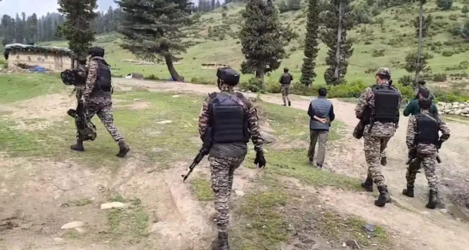 Soldiers in Search Operation