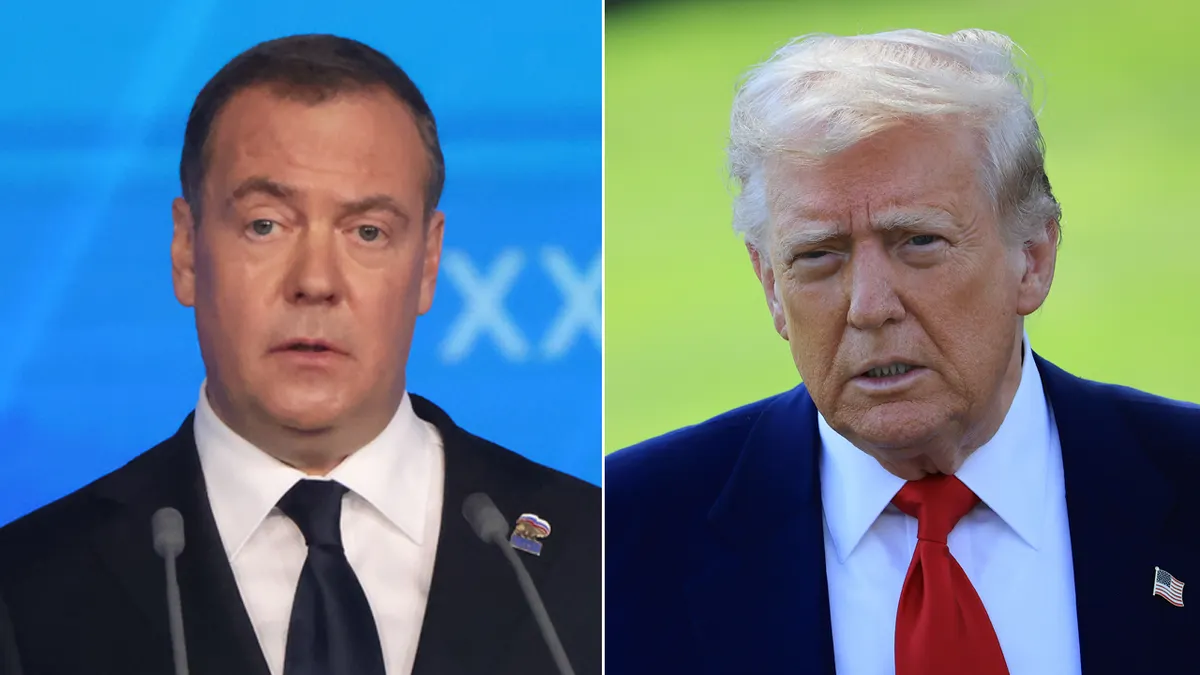 Trump Medvedev