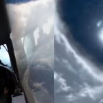 US Air Force Plane Flies Into Hurricane