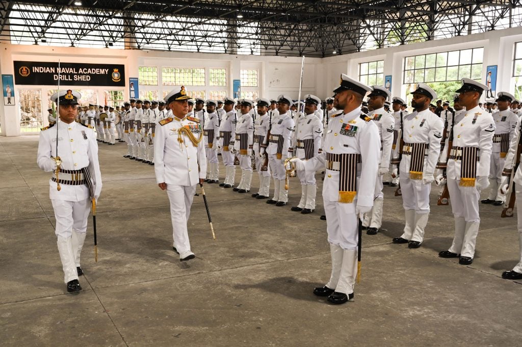 Vice Admiral Chadha at INA