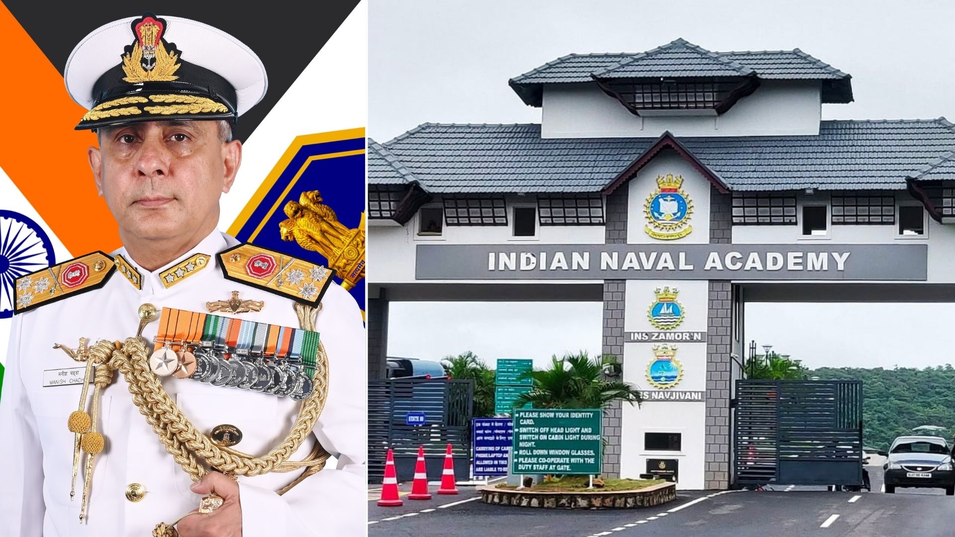 Vice Admiral Manish Chadha Takes Over as Commandant of Indian Naval Academy