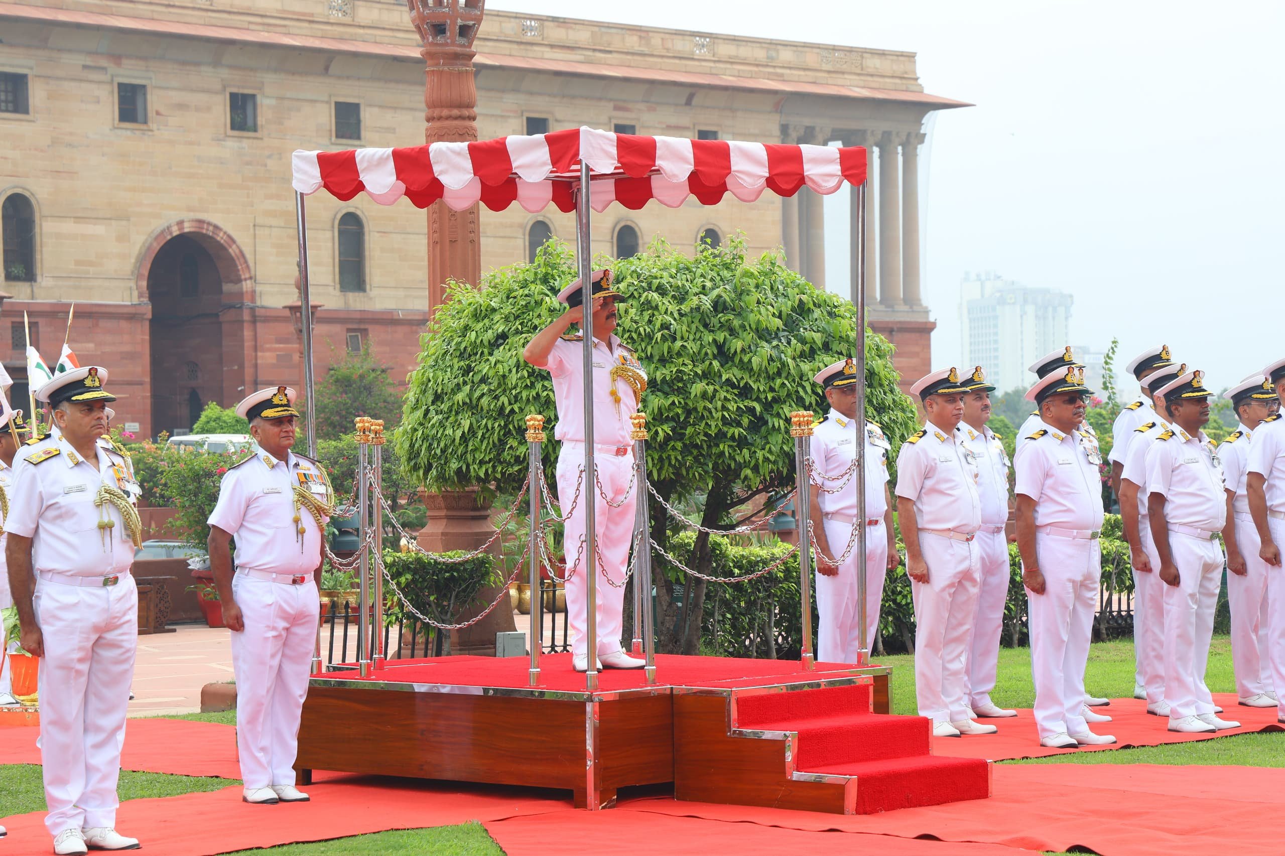 Vice Admiral Sanjay Vatsayan Takes Charge as Vice Cheif of Naval Staff