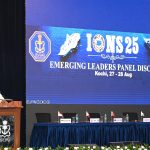 Vice Admiral V Srinivas at IONS