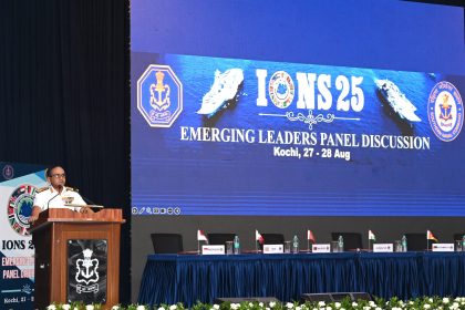 Vice Admiral V Srinivas at IONS