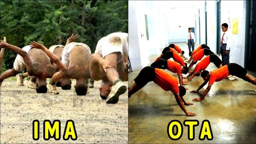 OTA Chennai vs IMA Dehradun