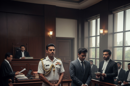 AI Image of CBI Court Convicting Officer and Businessman