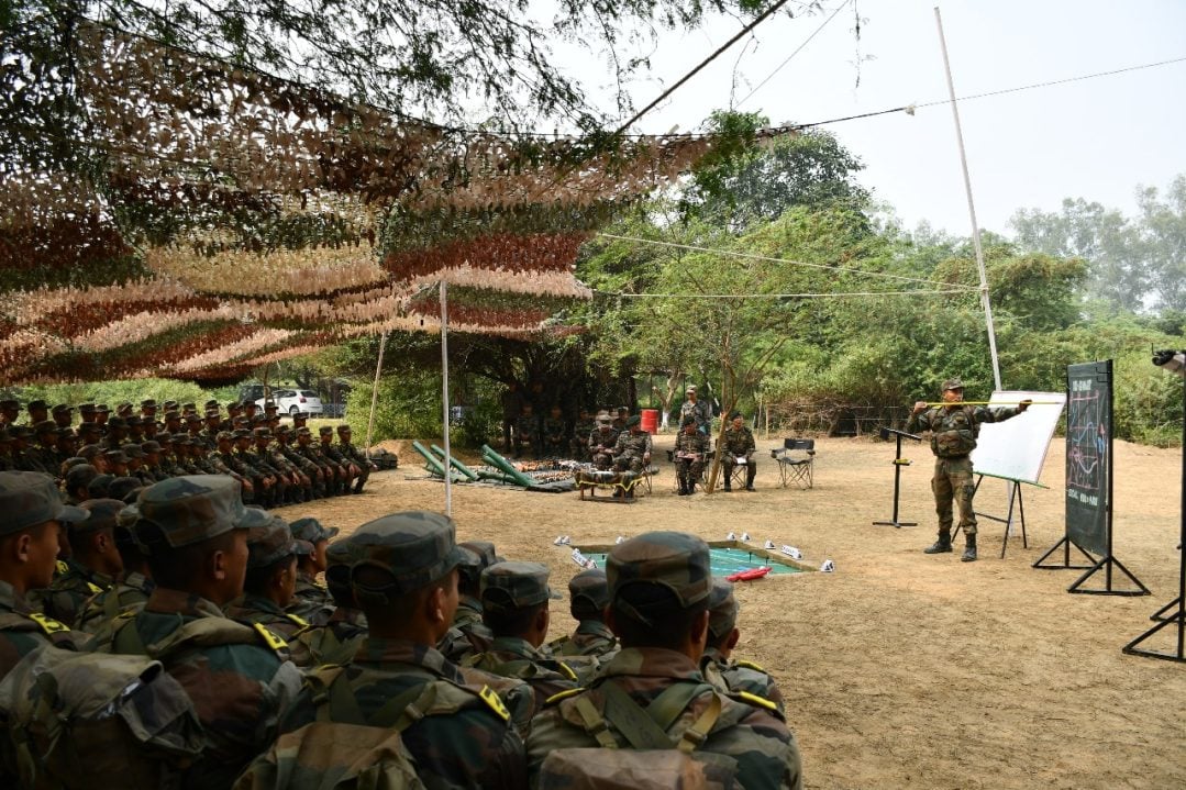 Agniveers at Exercise
