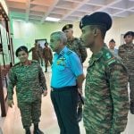 Air Marshal Ashutosh Dixit Getting Briefed