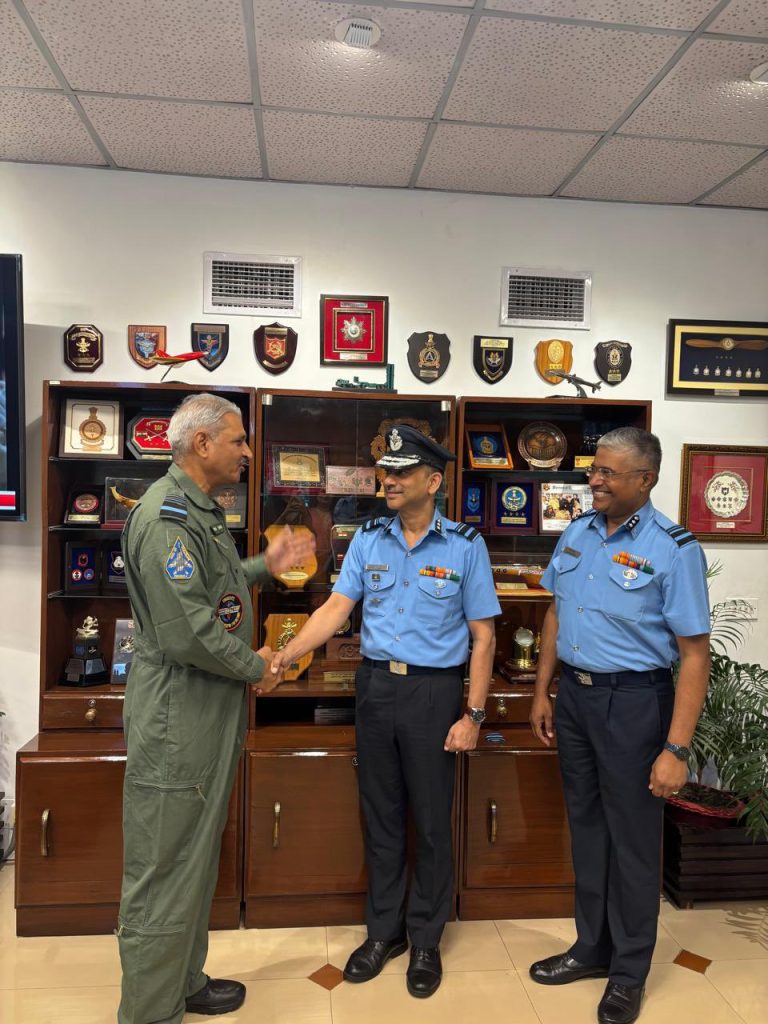 Air Vice Marshal Sen with Other Officers